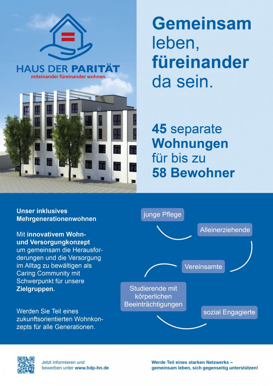 Flyer Haus der Parität